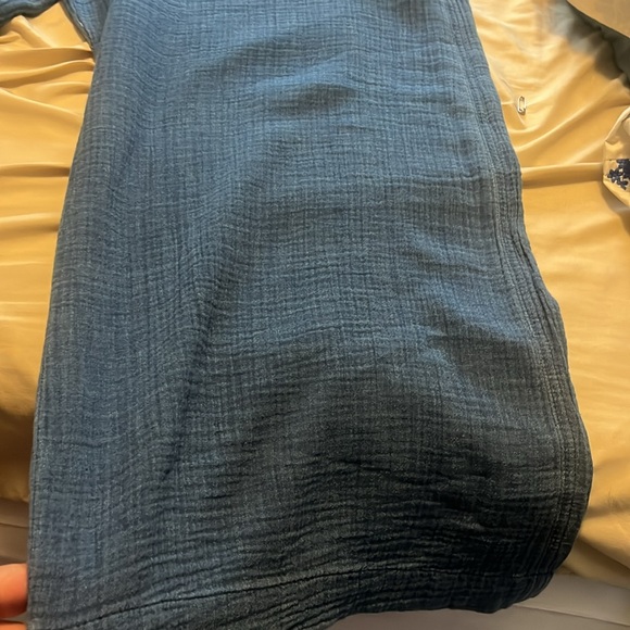 New GAP wide leg 100% cotton pull on pants . Size L - Picture 2 of 5